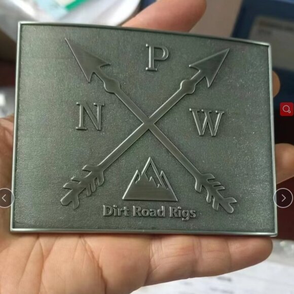 PNW Arrows Western Belt Buckle - Picture 5 of 5